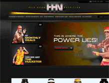 Tablet Screenshot of hogannutrition.com
